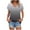 Dark Gray, variant on hotojiny Women's Summer T Shirts Casual Short Sleeve V Neck Loose Tops Lounge Soft Comfy Fashion Basic Shirts