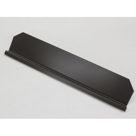 Gutter Valley Splash Guard - Straight 16" Aluminum Rain Guard (Royal Brown, 3-Pack)
