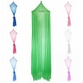 thumbnail image 4 of Lit Princesse pour Lit Filles Rideau- Double Couche de Maille Pure Dôme Lit Rideau- Moustiquaire Princesse pour Lit Double Grand Très Grand Très Grand, 4 of 6