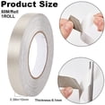 thumbnail image 2 of 50m*10mm Faraday Cloth Tape Double Conductive Fiberglass Fabric Adhesive Tape for EMI Shielding RF Blocking Laptop Cellphone, 2 of 7
