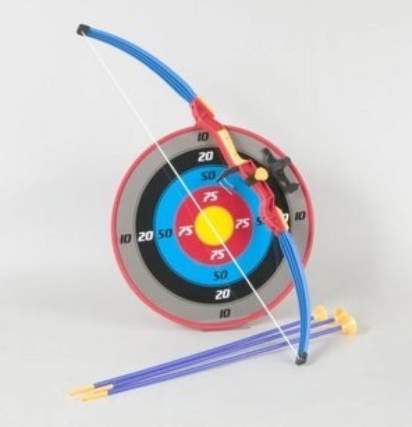 PlayWorld Giddyup! Buck's Toy Archery Bow And Arrow Set for Kids With Suction Cup Arrows And Target - Multicolor