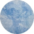 thumbnail image 2 of Addison Rugs Mayfield Washable Transitional Modern Blue Round Rug, 8' x 8', 2 of 5