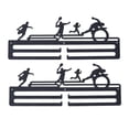 thumbnail image 1 of Track Medal Wall Medal Holder, Iron Medal Hanger, Marathon Medal Display Stand, 1 of 5
