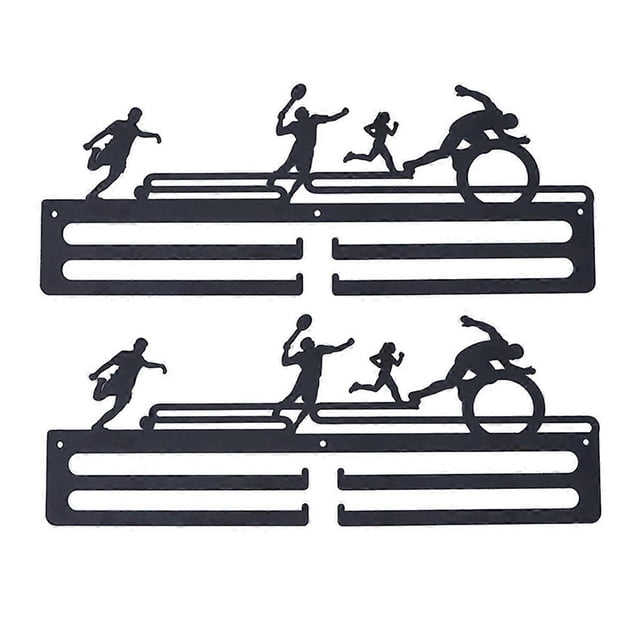 Track Medal Wall Medal Holder, Iron Medal Hanger, Marathon Medal Display Stand