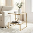 thumbnail image 2 of Cortesi Home Luician Contemporary End Table, Brushed Gold, 2 of 6