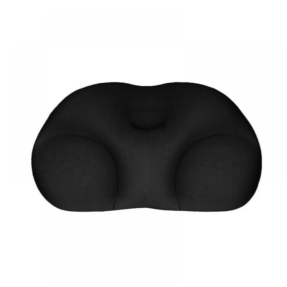 Microbead Pillow Small Pillows Bean Bag for Traveling and Side Sleeping,3D Foam Clouds Memory Cervical Pillow with Cover,Smooth Cool Touch,Hypoallergenic,eck or Back Support Pillow Stomach Sleepers