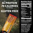 thumbnail image 2 of Meat Strips, Rotisserie Chicken, 12 Count – Great Protein Bar, 8g of Protein and 70 Calories, Made with Premium Chicken, Gluten Free, No added MSG or Nitrates/Nitrites, 2 of 5