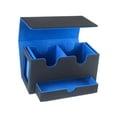 thumbnail image 4 of koolsoo Card Deck Box Sturdy PU Leather Cards Protector Deck Case Trading Cards Case Blue, 4 of 9