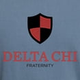 thumbnail image 3 of CafePress - Delta Chi Vertical Black And Red Logo T Shirt - Mens Comfort Colors Shirt, 3 of 5
