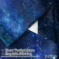 thumbnail image 4 of 42 x 63 Inch Forest Starry Bedroom Curtains Light Filter Night Rustic Country Farmhouse Cafe Curtains for Window Dining Bedroom Curtains Pine Trees Rod Pocket Window Drape 2 Panels, 4 of 6