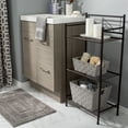 thumbnail image 6 of Bath Bliss 3 Shelves Tiered Iron Storage Shelf in Oil Rubbed Bronze, 6 of 10