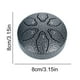 thumbnail image 2 of Tambor de lluvia de 3 pulgadas y 6 notas para exterior tambor de lengua de acero carillón de lluvia regalo único, 2 of 7