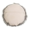 thumbnail image 3 of Gouchee Home Edinburgh Faux Fur Cushion 16" Round 2 Pack, 3 of 3