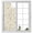 Beige, variant on Window Privacy Film Sparrow Stained Glass Window Film Decorative Sun Block Window Cover Spring Birds on The Branches Retro Country Beige Window Clings Static Adhesive Sticker for Bathroom 19.6"x39.3"