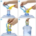thumbnail image 5 of 5 Gallon Water Jug Handle Carrier Purified Water Jug Ergonomic Grip Handle Labor Saving Water Bottle Lift Handle Non-Slip Tilting Proof Water Bottle Carrier for 5 Gallon Bottle Caps, Blue Yellow, 1Pc, 5 of 8