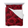 thumbnail image 7 of Red Roses Twin Size Down Alternative Comforter, Lightweight Comforter Quilt Bedding Set with Pillow Shams Valentine's Day Flowers Floral Vintage All Seasons Bed Comforter Duvet Insert 68"x86", 7 of 7