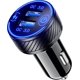 thumbnail image 1 of Cargador de coche Encendedor de cigarrillos Puerto dual Qc3.0 Usb Adaptador de carga rápida 36w / 3a con interruptor. Afortunado Sencillez, 1 of 3