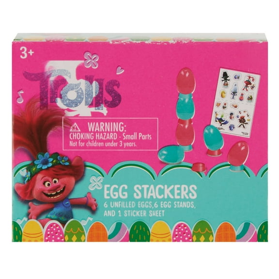 Universal Trolls Plastic Egg Stacker