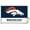 Poster & Mount Bundle, variant on NFL Denver Broncos - Logo 21 Wall Poster, 22.375" x 34"