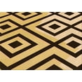 thumbnail image 1 of Ahgly Company Machine Washable Indoor Rectangle Transitional Bakers Brown Area Rugs, 5' x 7', 1 of 7