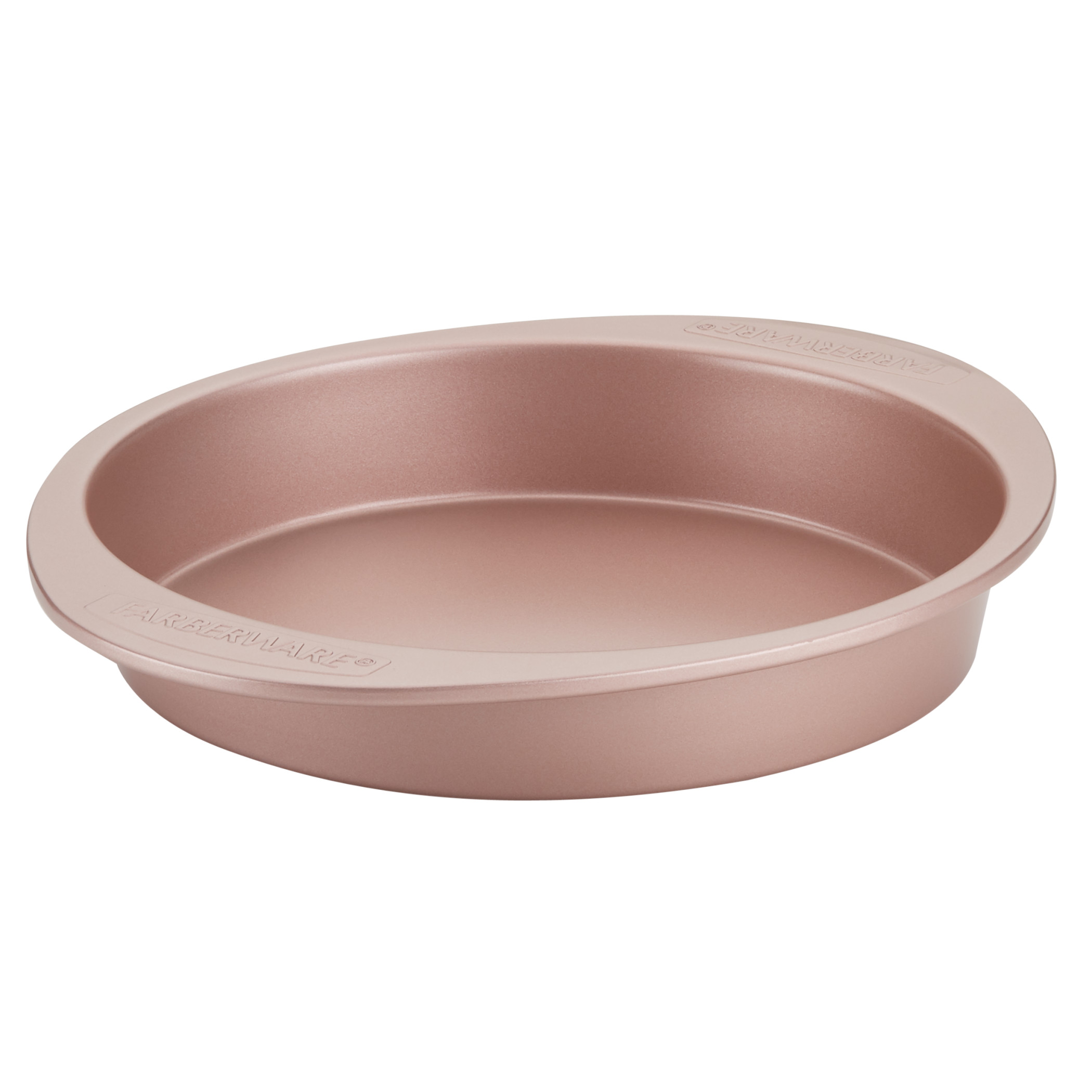 Farberware 9Inch Nonstick Bakeware Round Cake Pan, Rose Gold