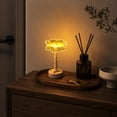 thumbnail image 5 of LED Night Light Acrylic Gift Ambient Light, Table Lamp Bedroom Bedside Decor Light, Warm Yellow Flower Shaped Desk Lamp Mini Portable Nightstand Lamp, 5 of 8