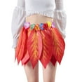 thumbnail image 6 of Ti Leaf Hula Skirt Hawaiian Leaf Skirt Green Grass Skirt for Beach Luau Party Supplies, 6 of 6