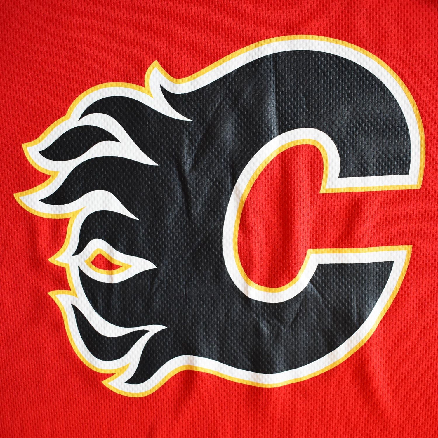Chandail à manches longues pour hommes des Flames de Calgary de la LNH