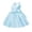 Blue, variant on Girls Satin Mini Princess Dresses Trendy Sleeveless Ruched A Line Bow Detail Gown for Wedding Birthday Party Pageant Holiday Ceremony Green 7-8 Years