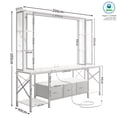 thumbnail image 2 of Simple Hogar Mueble De Tv Grande De 2 M. Compatible Con Tv De 65 Pulgadas, 2 of 7