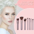 thumbnail image 1 of cepillos cosméticos fibra artificial negra clara mango de madera cepillo cosmético herramienta de belleza Wmkox8yii hjk2155, 1 of 1