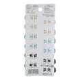 thumbnail image 3 of (5 pack) Scunci Nautie Hair Snap Clips, Assorted Colors, 12-Pieces, 3 of 3