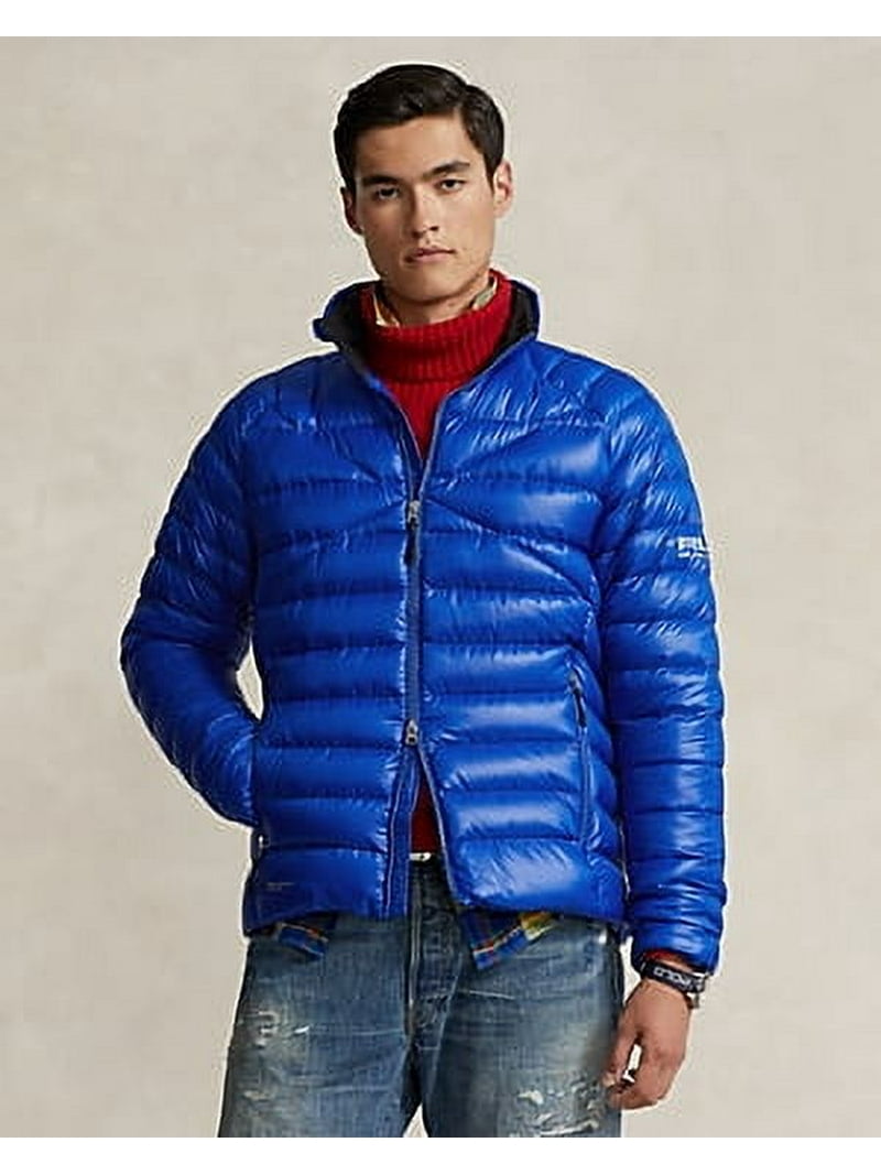Ralph Lauren RLX Men's Blue Water Repellent Packable Down