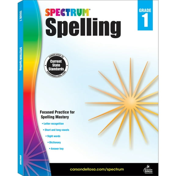 Pre-Owned Spectrum Spelling, Grade 1: Volume 28 (Paperback) 1483811743 9781483811741