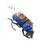 thumbnail image 4 of Moscas de pesca con mosca Anzuelo de acero al carbono Señuelos de pesca hechos a mano Cebos artificiales para Azul, 4 of 9