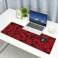 thumbnail image 6 of Red Roses Mouse Pad, Flower Large Big Gaming Mouse Pad Desk Pad, Mousepad with Non-Slip Rubber Base, Extended XXL Mouse Mat for Computer Laptop Office Accessories, 6 of 6