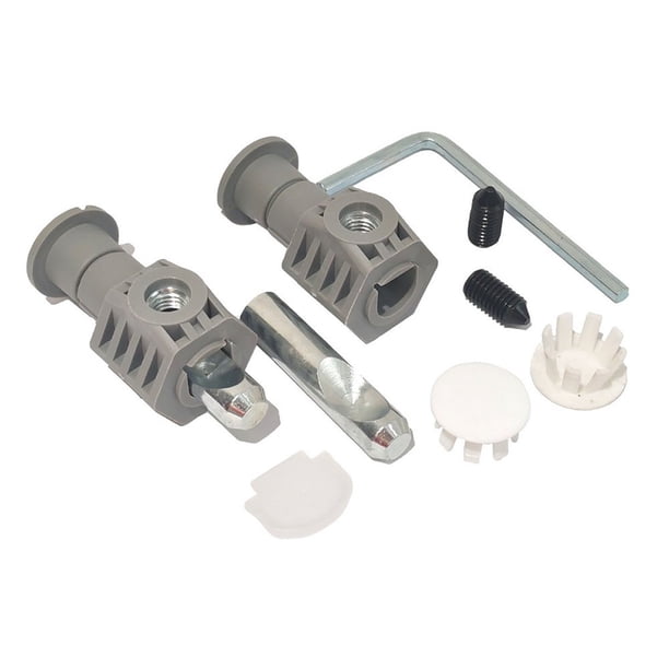 1 par de kit de fijación de kit de tornillos para inodoro adecuado para inodoro montado en la pared