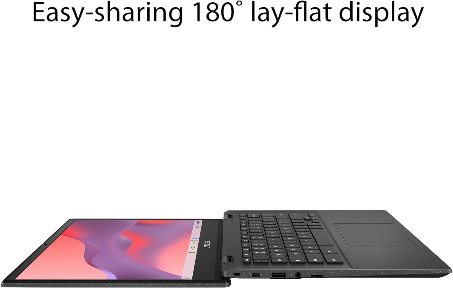 ASUS Chromebook CM1402 14" Student Laptop, MediaTek Kompanio 520, MediaTek Integrated Graphics, 4 GB Memory, 64 GB eMMC, Chrome OS