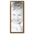 thumbnail image 2 of ArtToFrames 15" x 37" Honey with Gold Picture Frame, 15x37 inch Brown MDF Poster Frame (WOM-4446), 2 of 7