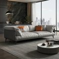 thumbnail image 1 of Leather Designer Living Room Sofas Queen Industrial Lounge Accent Living Room Sofa Bubble Luxury Divani Da Soggiorno Furniture My Lux Decor Round, 1 of 18