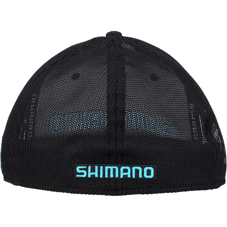 Shimano Fishing Flatbill Cap - Black, LG/XL [AHATFLATLXLBK] 