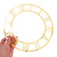 thumbnail image 5 of OFFIGAM 2-Pack Self-Adhesive Roman Numeral Mirror Clock Decals with Acrylic for Living Room Wall Decor, 5 of 8