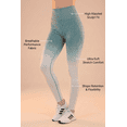 thumbnail image 6 of Women’s Soft Touch Ombre Legging, Moisture Wicking Comfortable Activewear, 6 of 6