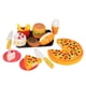 thumbnail image 1 of Wartleves Juego de juguetes para cortar hamburguesas y pizzas, juego de simulación, accesorios de cocina para niños, 1 of 1