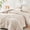 Beige, variant on Black King Size Comforter Set Seersucker 7 Pieces, All Season Luxury Bed in a Bag for Bedroom, Bedding Set with Comforter, Sheets, Pillowcases & Shams