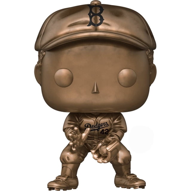 Figura de acción Funko Pop! Las leyendas del deporte persiguen a Jackie Robinson