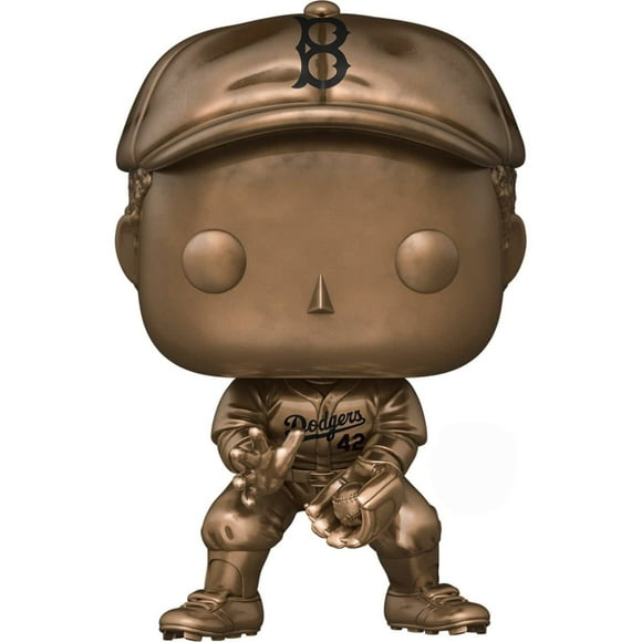 Figura de acción Funko Pop! Las leyendas del deporte persiguen a Jackie Robinson