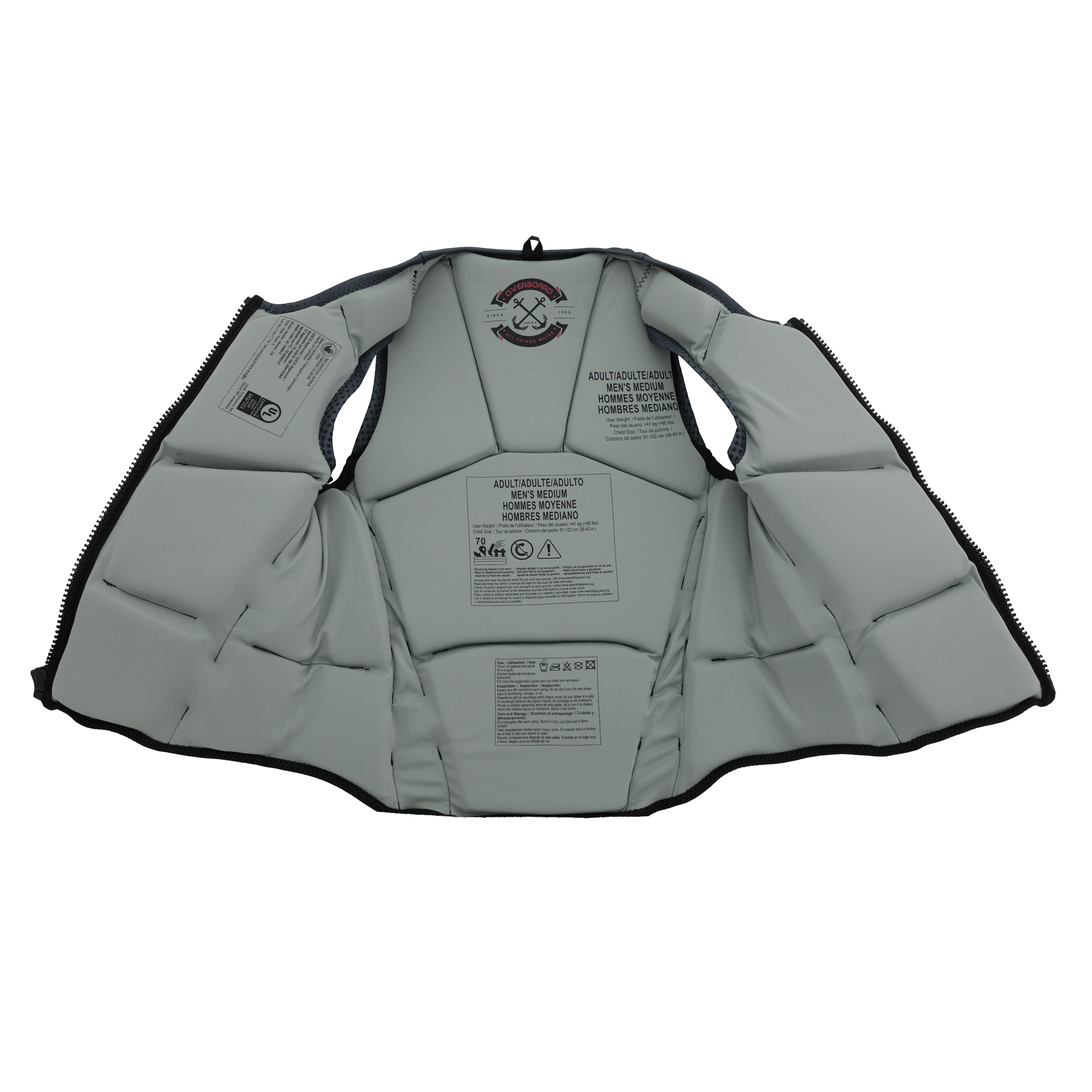 Body Glove Overboard Evoprene Adult PFD Life Jacket photo 7