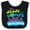 Black and White, variant on Inktastic Youth Pastor Daddy Quote Boys or Girls Baby Bib