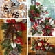 thumbnail image 5 of 6 conos de pino de Navidad de 1.96 pulgadas con punta de nieve, conos de pino natural, adornos de cono de pino esmerilado de madera para decorar y diseñar (6 piezas) Xemadio WRJM-374-3, 5 of 6